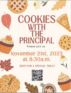 Cookies with the Principal